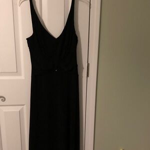 Elegant Black Sleeveless Dress